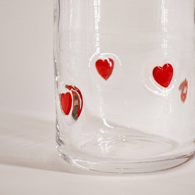 Madison Home 16 fl oz Icon Glass Hearts