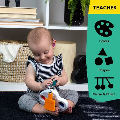 Baby Einstein Color Palette Popper Sensory Learning Toy
