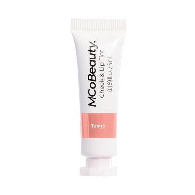 MCoBeauty Mini Cheek & Lip Tint - Tango: Vegan, Radiant Finish, Buildable Coverage, For Normal Skin
