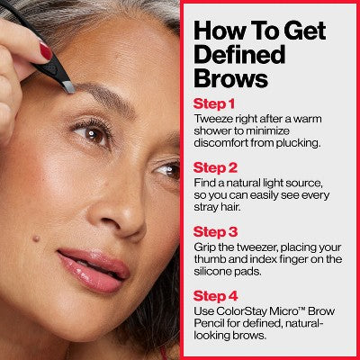 Revlon Comfort + Control Tweezer - Black