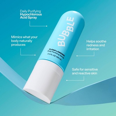 Bubble Skincare Clean Landing Daily Facial Purifying Spray - 3.4 fl oz