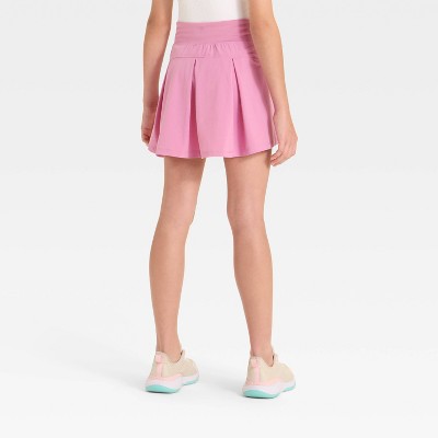 Girls' Woven Skort - All In Motion Rose Pink XL