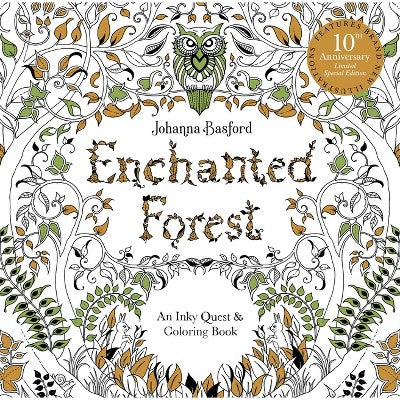 Enchanted Forest - by Johanna Basford (Paperback) *ADD 3 TO YOUR CART & 1 IS FREE!*