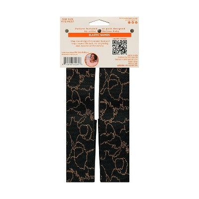 Cantu Elastic Hair Bands - 2ct: Satin, For Textured Hair, Hair Styling
