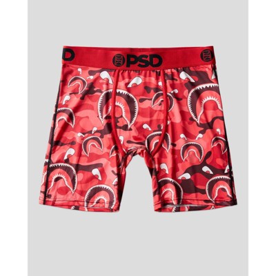 PSD Men's Red Warface Print Briefs - Camo/Black L
