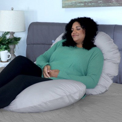 Leachco Snoogle Signature Support Pillow - Gray (LOCAL PICKUP ONLY)