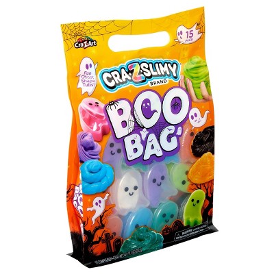 Cra-Z-Slimy Halloween Boo Bag Party - 15pk: Includes 5 Colors, Creativity Focused, Slimes & Putties Set
