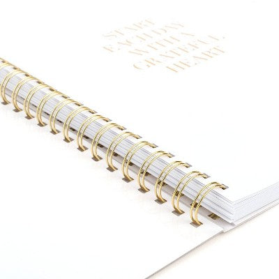 Sugar Paper Essentials 2024-25 Weekly/Monthly Planner 11"x9.5" Scatter Dots