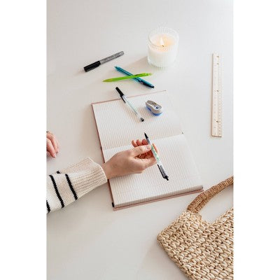 BiC 4ct Gel Pen Ocean-Bound ECOlutions Black Ink: Recycled Pen Refills, Stationery & Office Supplies