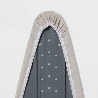 Standard Ironing Board White Metal with Creamy Chai Cover - Brightroom (LOCAL PICKUP ONLY)