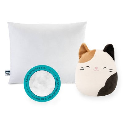 SquishPillow by Original Squishmallows Soft Bed Pillow and Ultra Soft Pillowcase Cover