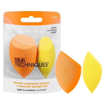 Real Techniques Miracle Complexion Sponge + Concealer Sponge Duo - 2pc