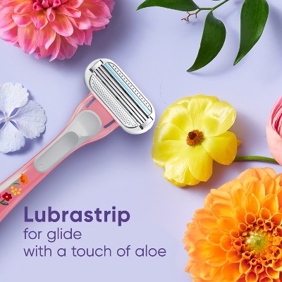 Venus + Rifle Paper Co. Sensitive 3-Blade Women's Disposable Razors - 3ct