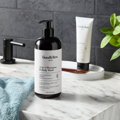 Moroccan Mint & Cedar 2-in-1 Shampoo & Body Wash - 16 fl oz - Goodfellow & Co