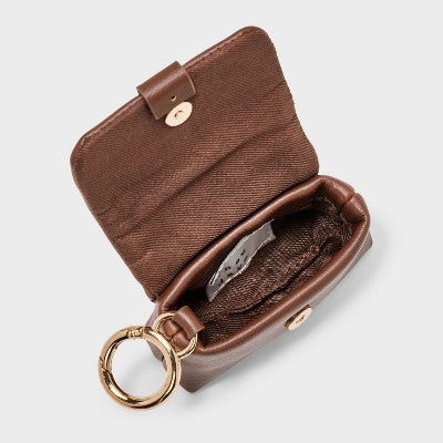 Mini Sophie Clip-on Pouch - A New Day Brown