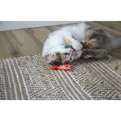 Quirky Kitty Purracha Hot Sauce and Shrimp Cat Plush Toy