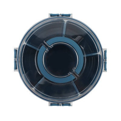 Cook With Color Lazy Susan Snack Box Blue