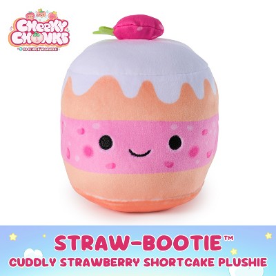 Cheeky Chonks 4.5" Straw-Bootie Reversible Plush