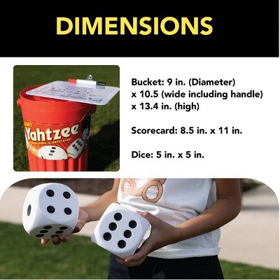 Giant Yahtzee Bucket