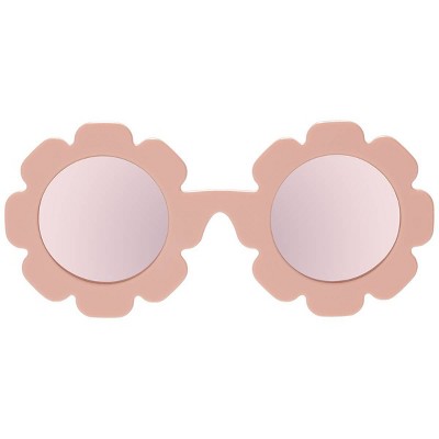 Babiators Polarized Flower - Peachy Keen Rose Gold Mirrored Lens - 0-2 Years