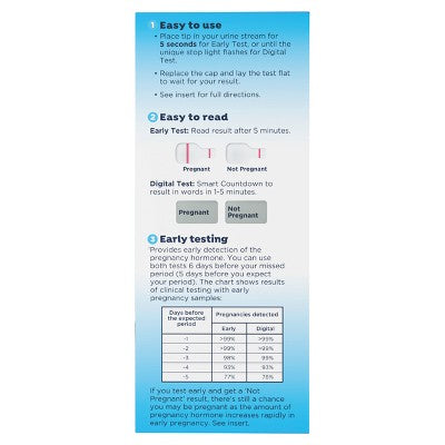 Clearblue Combo Pregnancy Tests - 10ct
