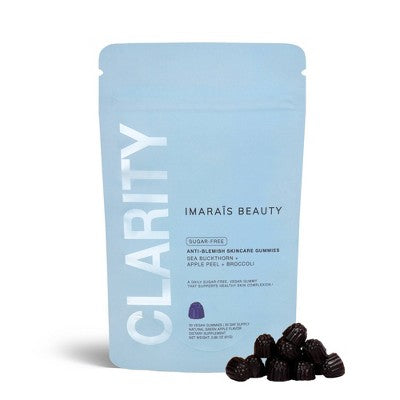 Imarais Beauty Clarity Anti-Blemish Gummies for Clear Complexion - Vegan and Sugar-Free - 30ct