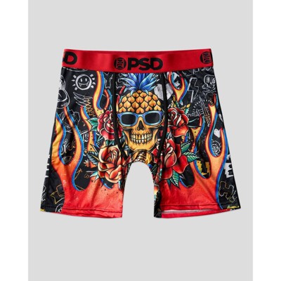 PSD Men's Tropical Pineapple Print Briefs - L