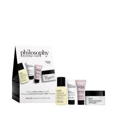 philosophy Hero Regimen Trial Skincare Set - 3.6 fl oz/2pc - Ulta Beauty