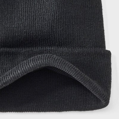 Women's Essential Beanie Hat - Wild Fable Black