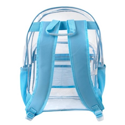 Summit Ridge Clear Backpack - Light Blue: School Bag for Preschool & Elementary