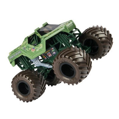 Monster Jam, Official Soldier Fortune Monster Truck, Collector Die-Cast Vehicle, 1:24 Scale, Kids Toys for Boys and Girls Ages 3 and up