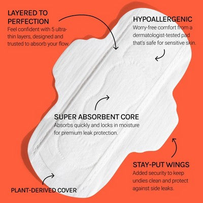 Flex Regular Ultra Thin Pads - 30ct