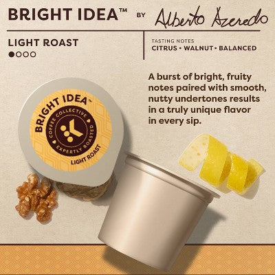 Keurig Coffee Collective Bright Idea Light Roast K-Cup Coffee Pods - 8ct (LOCAL PICKUP ONLY)