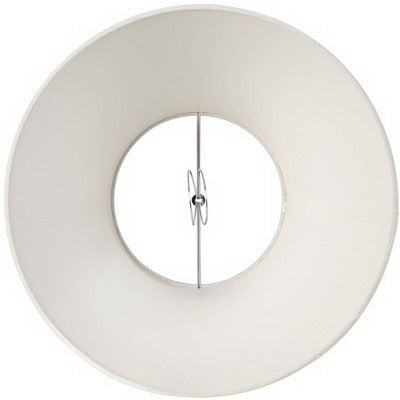 Springcrest Empire Lamp Shade Ivory White Small 6" Top x 12" Bottom x 8.5" High Clip-On Fitting