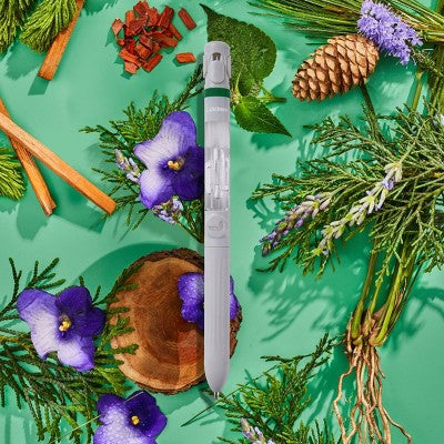 Lifelines Walk In The Woods Essential Oil Blends Pen Diffuser: Aromatherapy Gift Set, No Battery Required