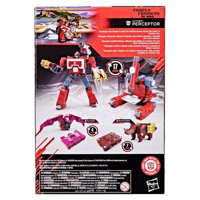 Transformers Studio Series MTMTE Collection Deluxe Class - Transformers The Movie Autobot Perceptor Action Figure