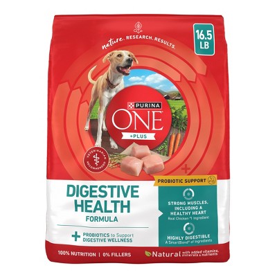 Purina ONE SmartBlend Natural Digestive & Probiotic Health Rice and Chicken Flavor Dry Dog Food - 16.5lbs (LOCAL PICKUP ONLY)