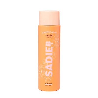 SadieB Grapefruit Glow - Nourish & Revive Shampoo - 10 oz: For All Hair Types, Daily Use, Paraben-Free