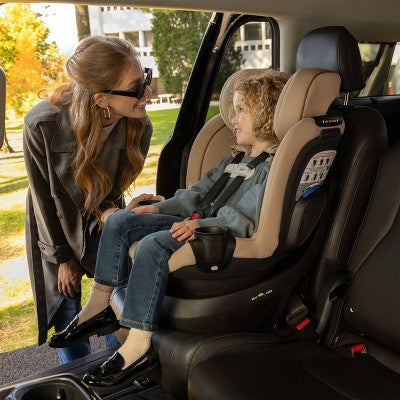 Evenflo Gold Revolve 360 Slim 2-in-1 Rotating Convertible Car Seat - Travertine (LOCAL PICKUP ONLY)