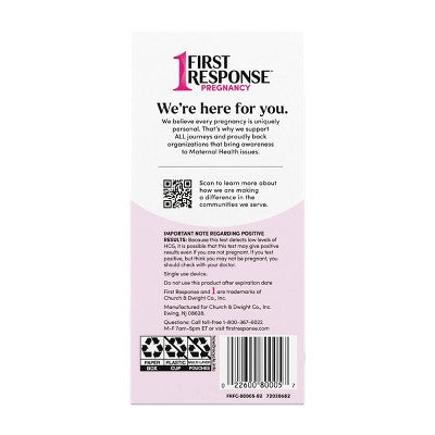 First Response Simple Check Easy Cup - 3ct
