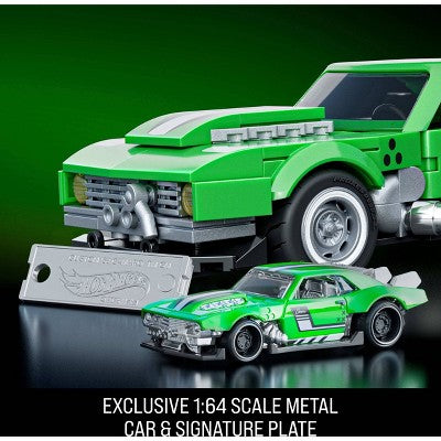 Mattel Brick Shop Hot Wheels Custom 68 Camaro Building Kit - 289pc
