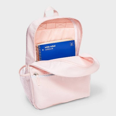 23L Backpack - Dealworthy Pink: Volume 23, Zip Closure, Fits Laptop 16 Inches