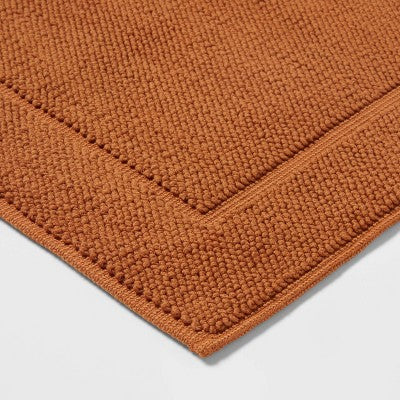 21"x34" Spa Plush Bath Mat Caramel - Threshold