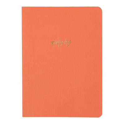 1canoe2 Daily Log Guided Journal Tangerine