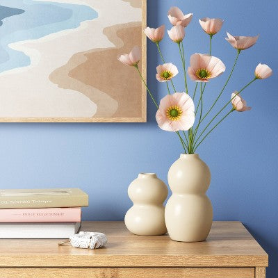 2pk Bud Vase White - Room Essentials