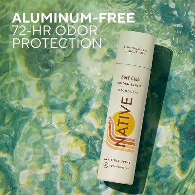 Native Limited Edition Surf Club Deodorant - Golden Sunset - 3.5 fl oz
