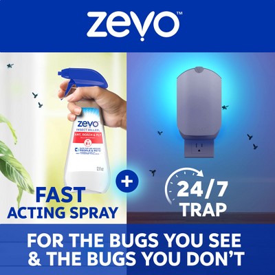 Zevo Ant Roach and Fly Multi-Insect Trigger Spray - 12 fl oz: Indoor Outdoor Use, Liquid Formula, Pump Spray