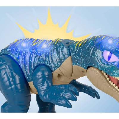 Fisher-Price Imaginext Jurassic World Growl & Glow Baryonyx Dinosaurwith Lights Sounds