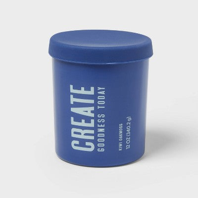 Create Kiwi Oakmoss Jar Candle 12oz - Room Essentials