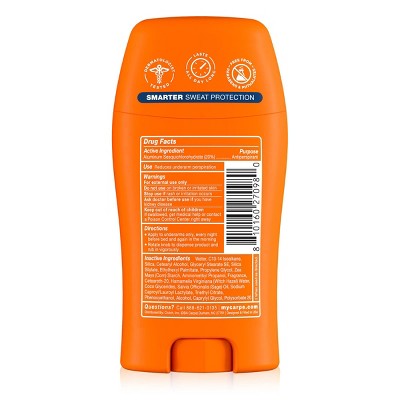 Carpe Men's 100H Sweat & Odor Control Antiperspirant Deodorant - Ocean Storm - 1.76oz